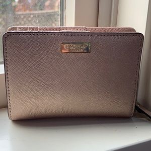 Kate Spade Rose Gold wallet